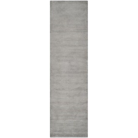 Safavieh Himalaya Hand Loomed Runner Rug- Grey- 2 ft. 3 in. x 18 ft. HIM610K-218